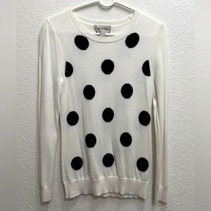 Banana Republic XS  polka dot sweater